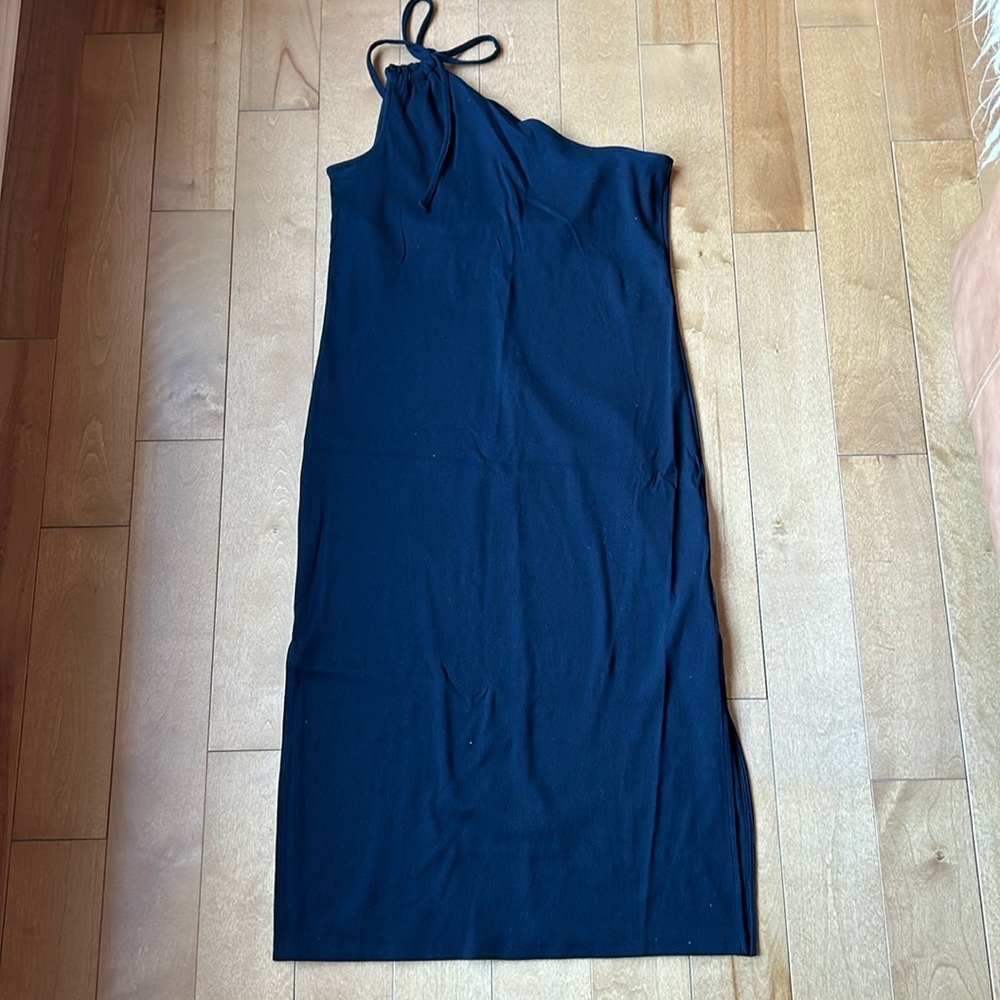 NWT Ribbed One Shoulder Dress